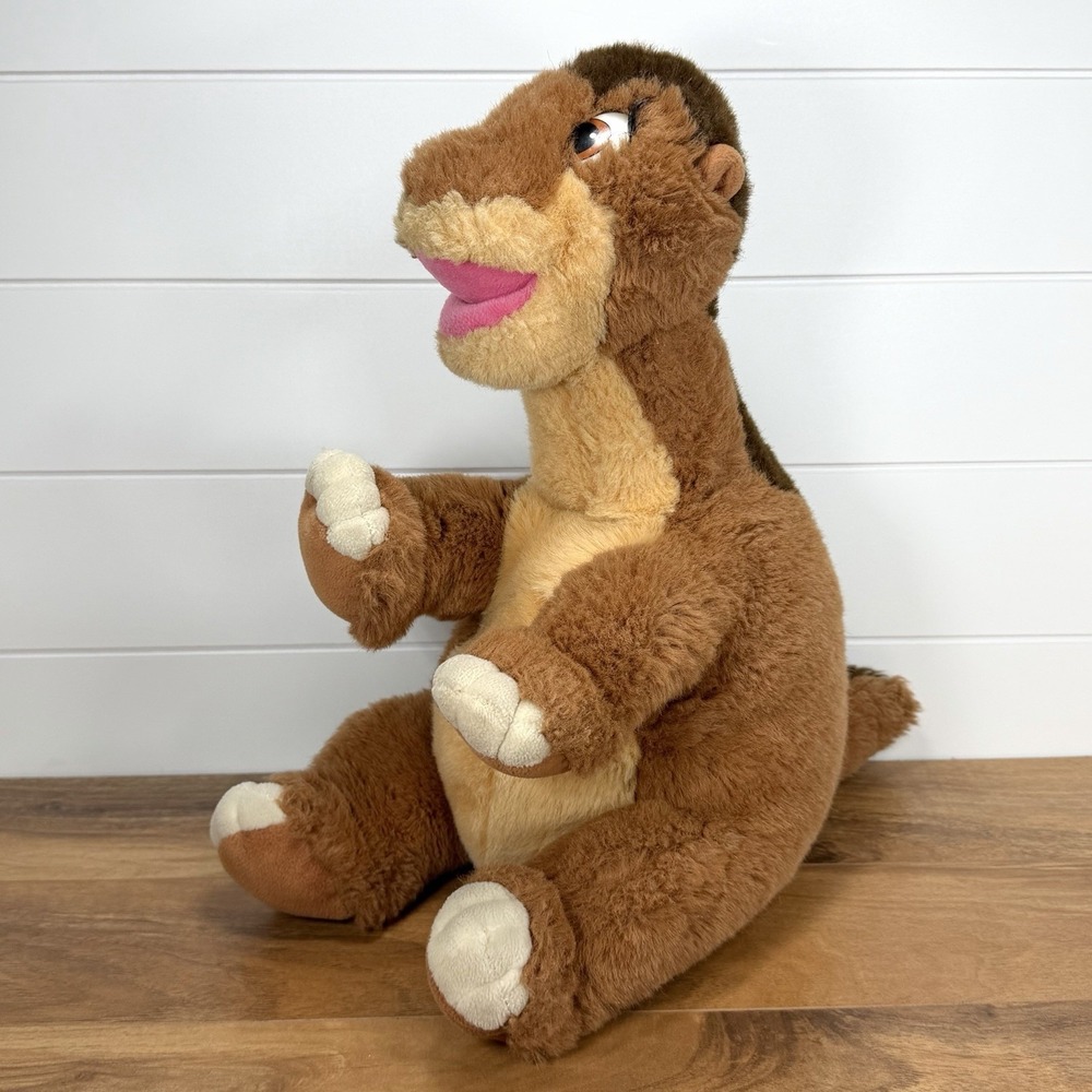Vintage GUND Land Before Time Large 16" Plush LITTLEFOOT Dinosaur 90s‎